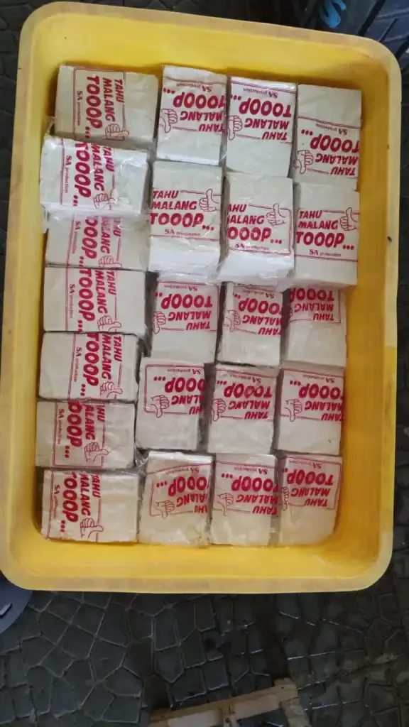 Tahu SATOFU Bersertifikat Halal dan tanpa pengawet